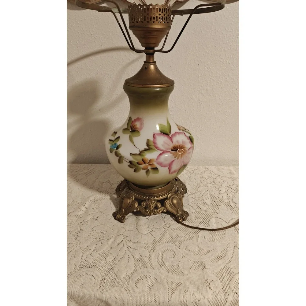 Vintage Global Industries Gone With The Wind Lamp 1967